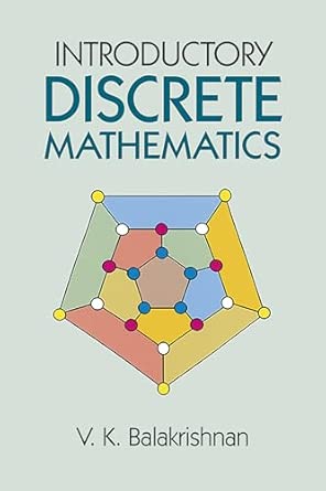 Introductory discrete mathematics Book by V. Balakrishnan