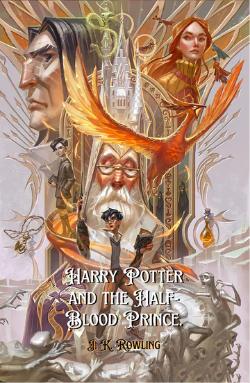 Harry Potter and the Half-Blood Prince Novel by J. K. Rowling