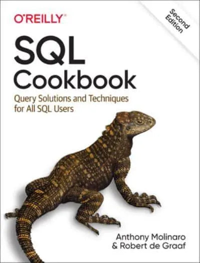 SQL Cookbook Book by Anthony Molinaro and Robert W. De Graaf