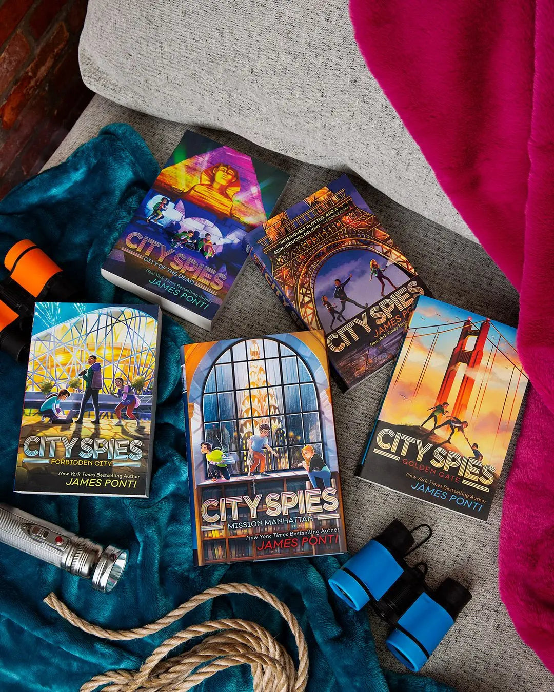 City Spies Series by James Ponti