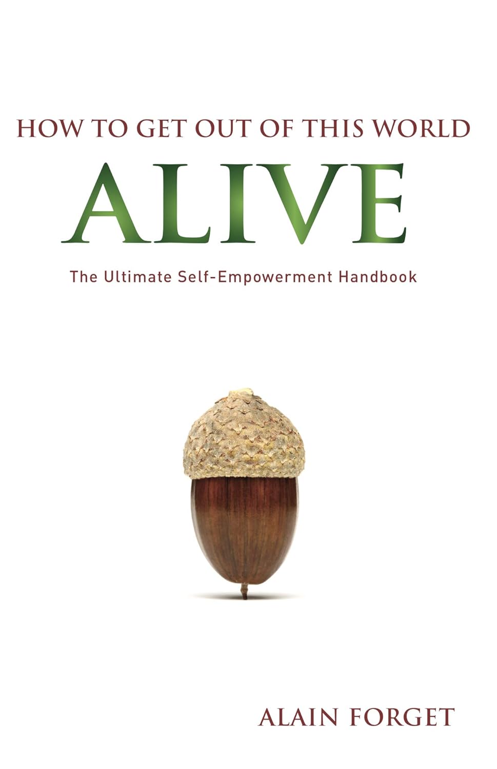 How to Get Out of this World Alive: The Ultimate Self-Empowerment Handbook by Alain Forget