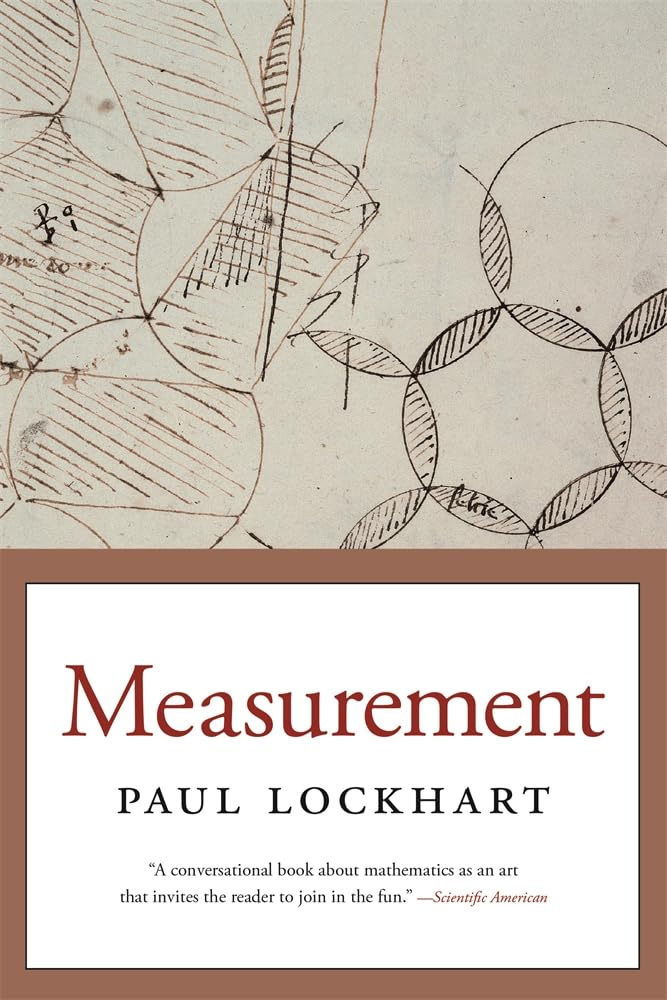 Measurement Book by Paul Lockhart