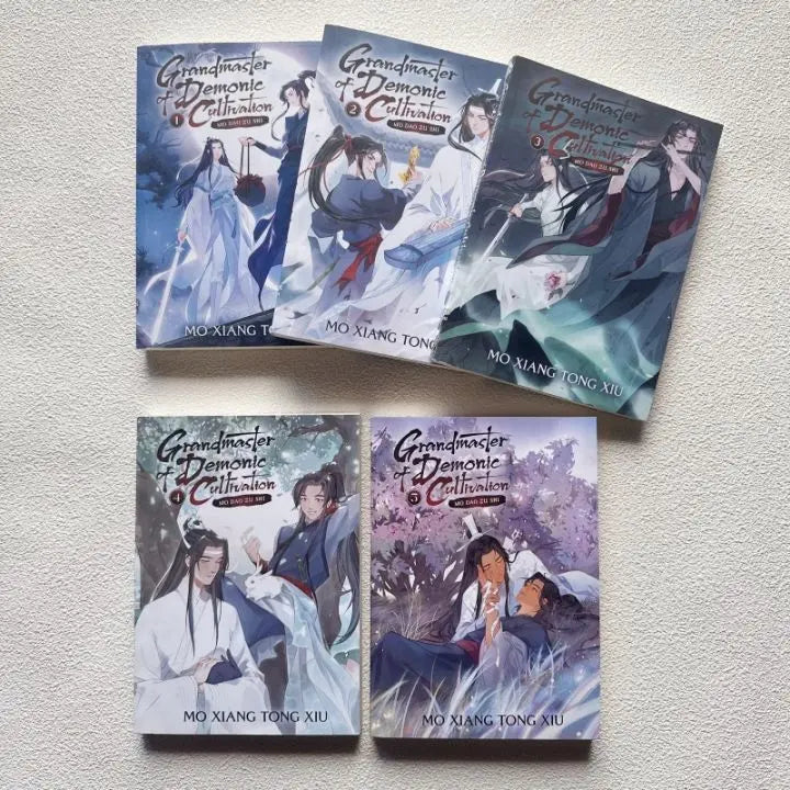 Grandmaster of Demonic Cultivation Novel series (5 book) by Mo Xiang Tong Xiu