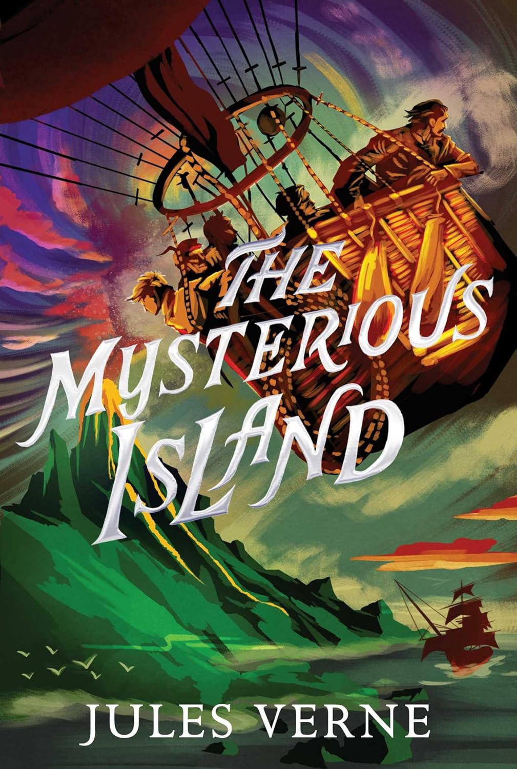 The Mysterious Island Novel by Jules Verne