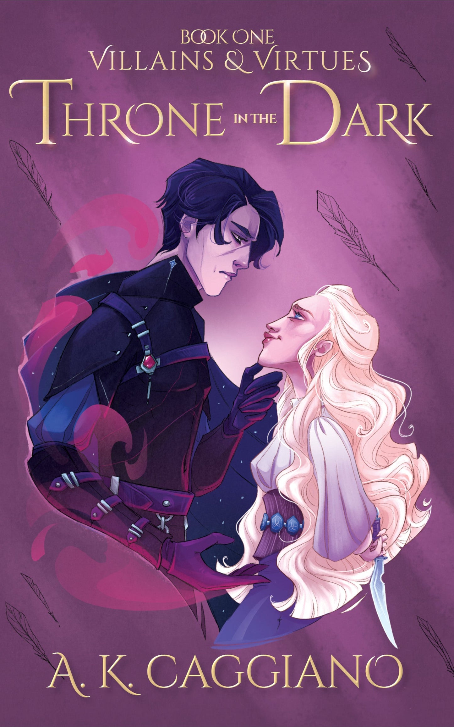 Throne in the Dark Book by A. K. Caggiano