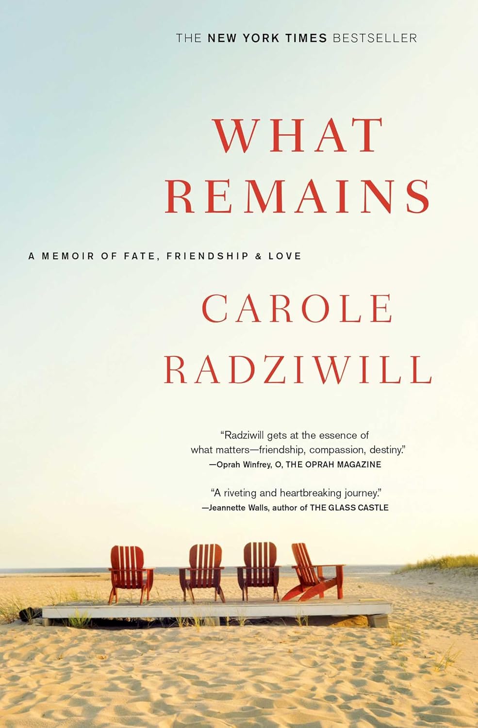 What Remains: A Memoir of Fate, Friendship and Love Book by Carole Radziwill