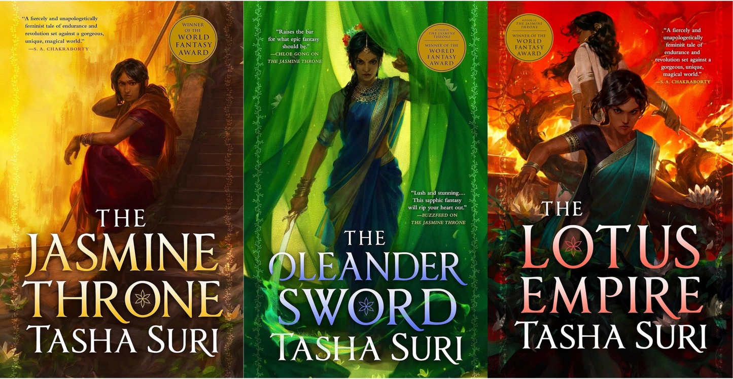 The Burning Kingdoms Trilogy Series by Tasha Suri