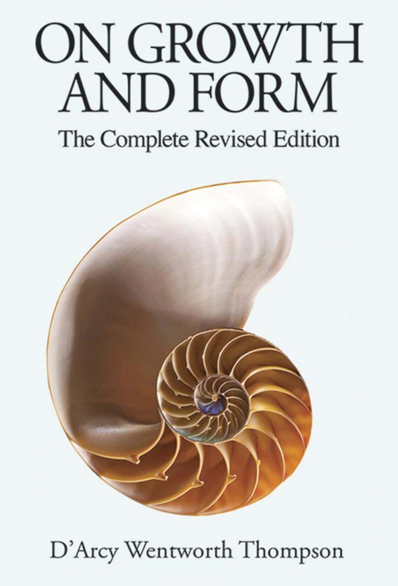 On Growth and Form Book by D'Arcy Wentworth Thompson