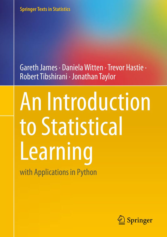 An Introduction to Statistical Learning By Gareth James et al
