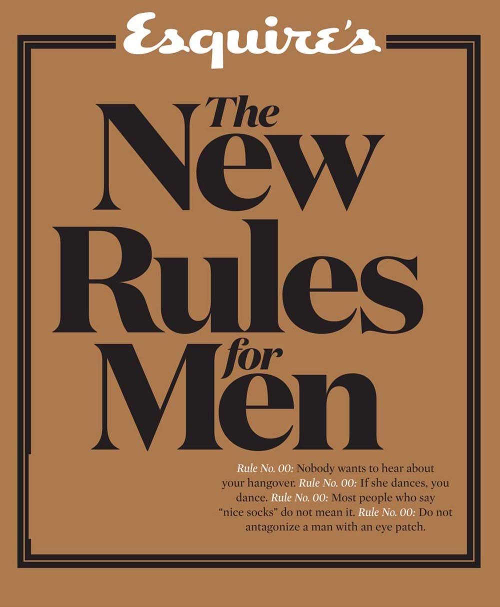 Esquire's the New Rules for Men: A Man's Guide to Life