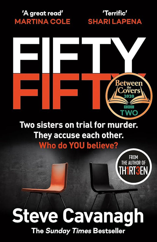 Fifty Fifty Book by Steve Cavanagh