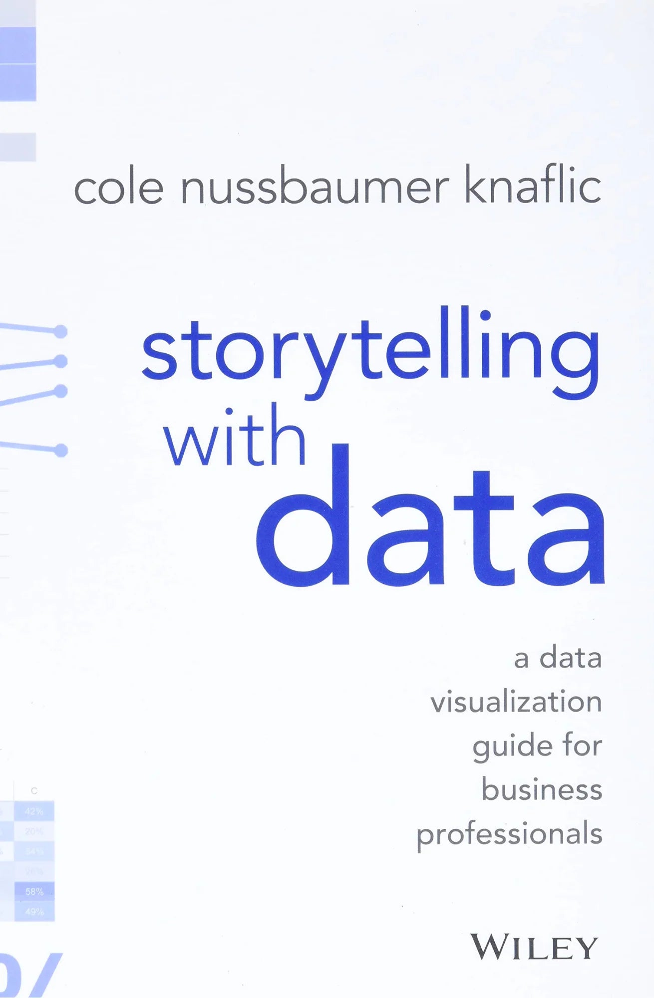Storytelling with Data By Cole Nussbaumer Knaflic
