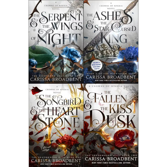 Crowns of Nyaxia Series by Carissa Broadbent