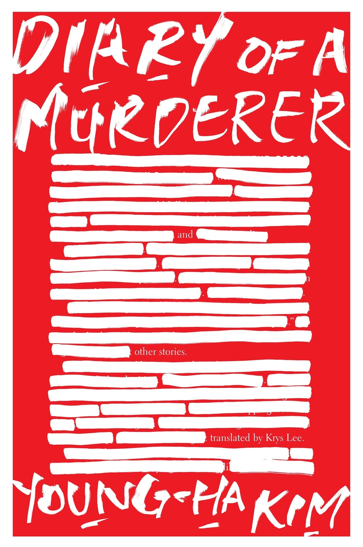 Diary of a Murderer: And Other Stories Book by Kim Young-ha