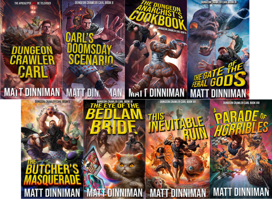 Dungeon Crawler Carl Series by Matt Dinniman