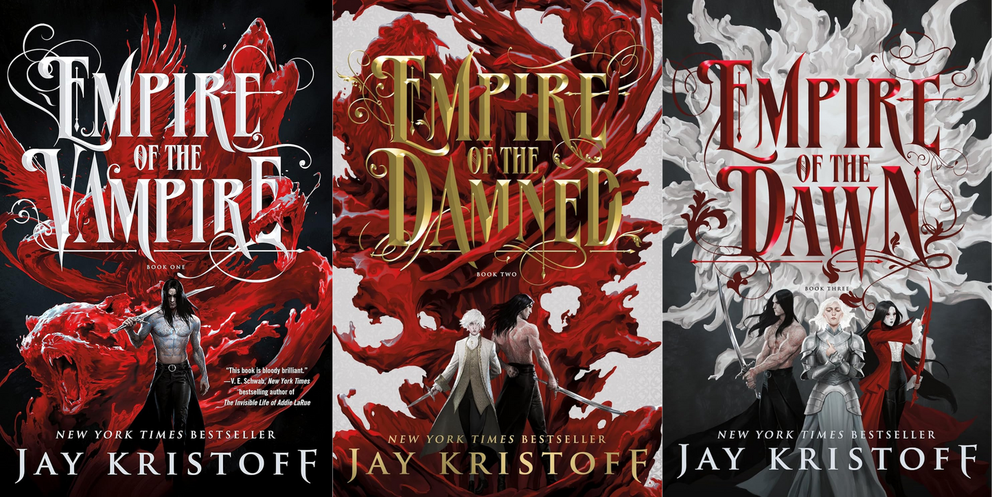 Empire of the Vampire Trilogy Series by Jay Kristoff