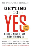 Getting to Yes Book by Roger Fisher and William Ury