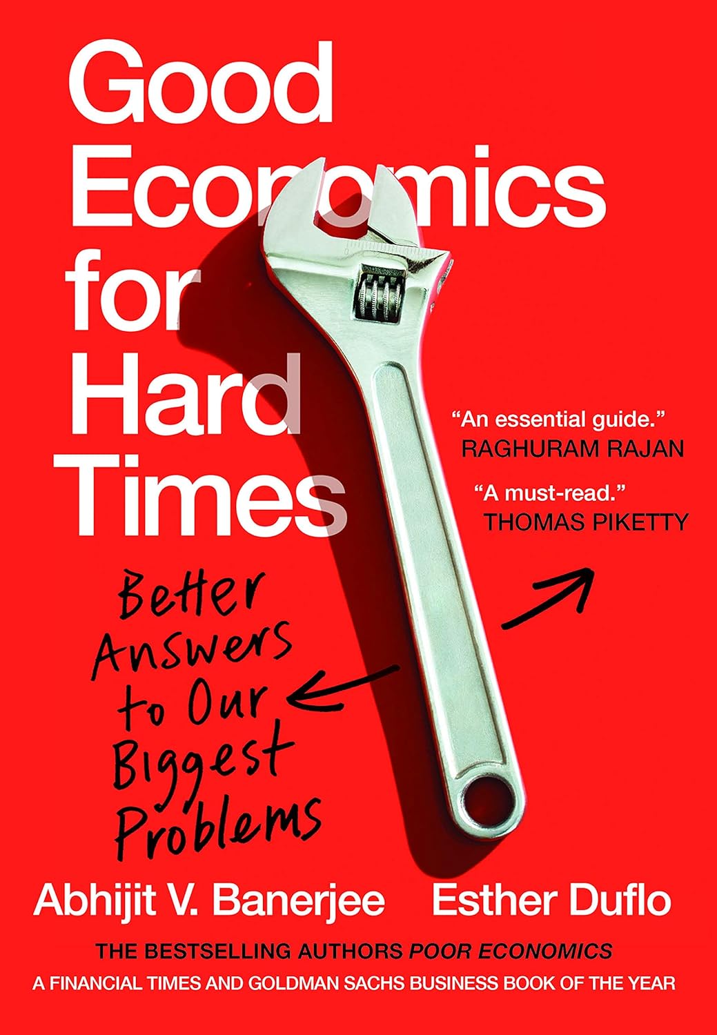 Good Economics for Hard Times Book by Abhijit Banerjee and Esther Duflo