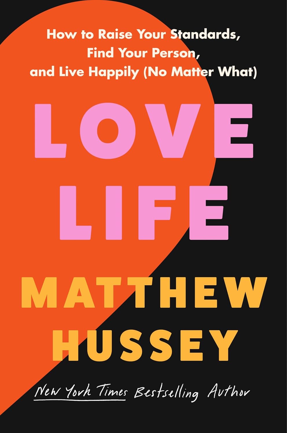 Love Life: How to Raise Your Standards, Find Your Person and Live Happily (no Matter What) Book by Matthew Hussey