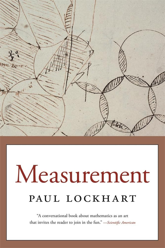 Measurement Book by Paul Lockhart