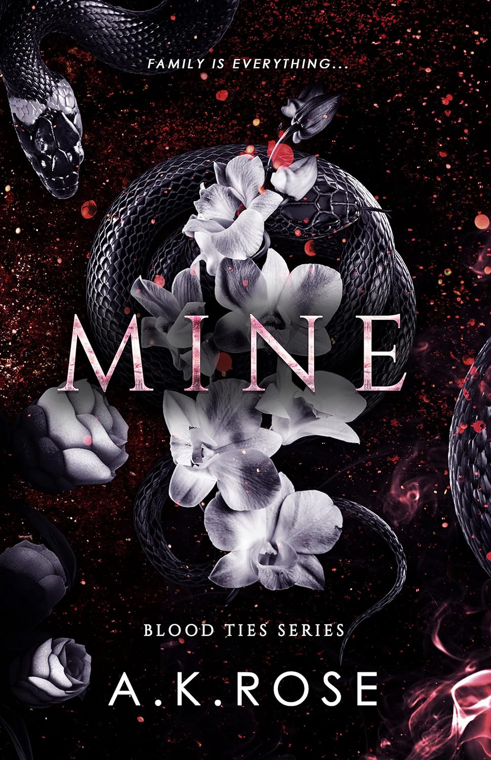 Mine (Blood Ties Book 1) by Atlas Rose