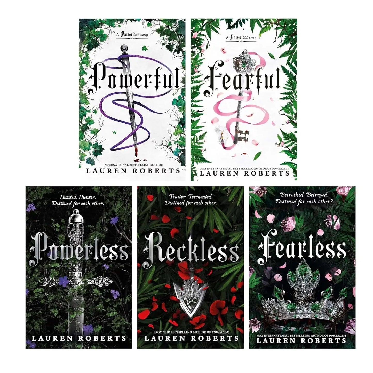The Powerless Trilogy Series by Lauren Roberts