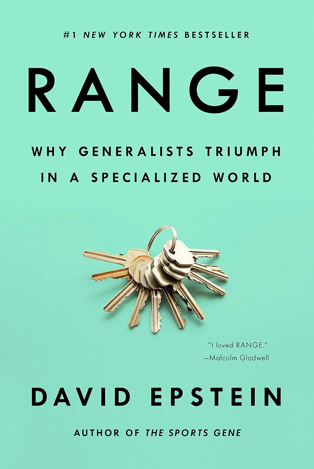 Range: Why Generalists Triumph in a Specialized World Book by David Epstein