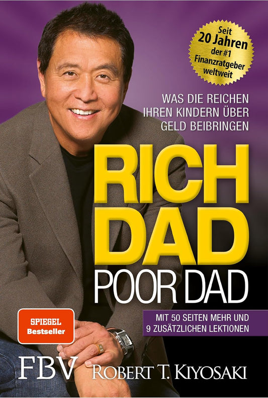 Rich Dad Poor Dad Book by Robert Kiyosaki and Sharon Lechter