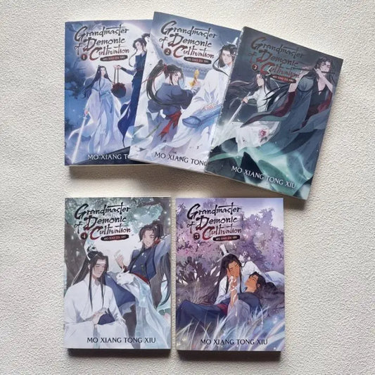 Grandmaster of Demonic Cultivation Novel series (5 book) by Mo Xiang Tong Xiu