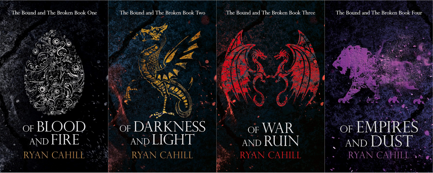 The Bound and the Broken Series by Ryan Cahill