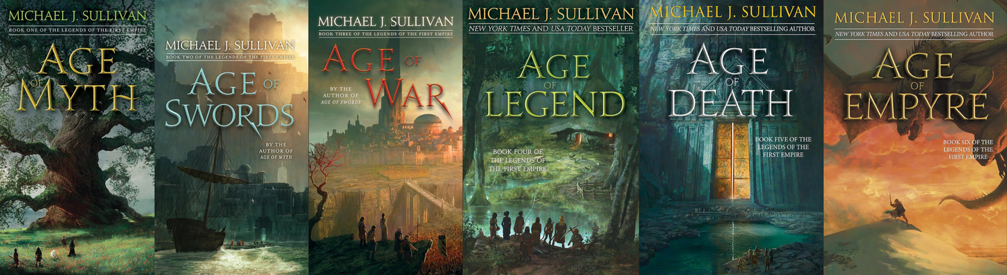 The Legends of the First Empire Series by Michael J. Sullivan