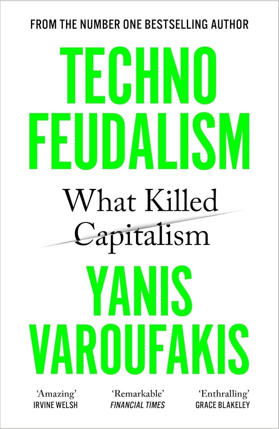 Technofeudalism: What Killed Capitalism Book by Yanis Varoufakis