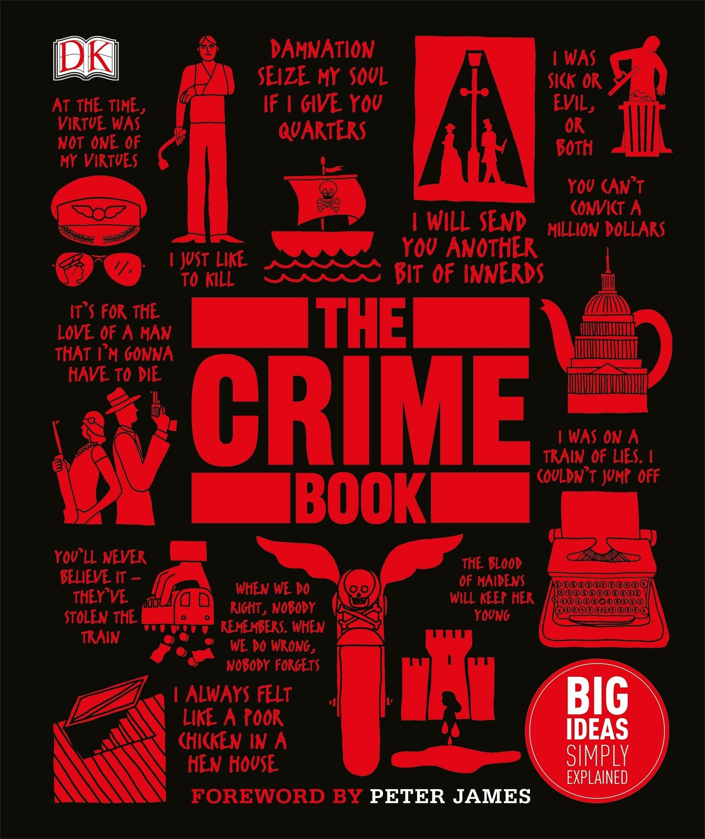 The Crime Book: Big Ideas Simply Explained By D.K. Publishing
