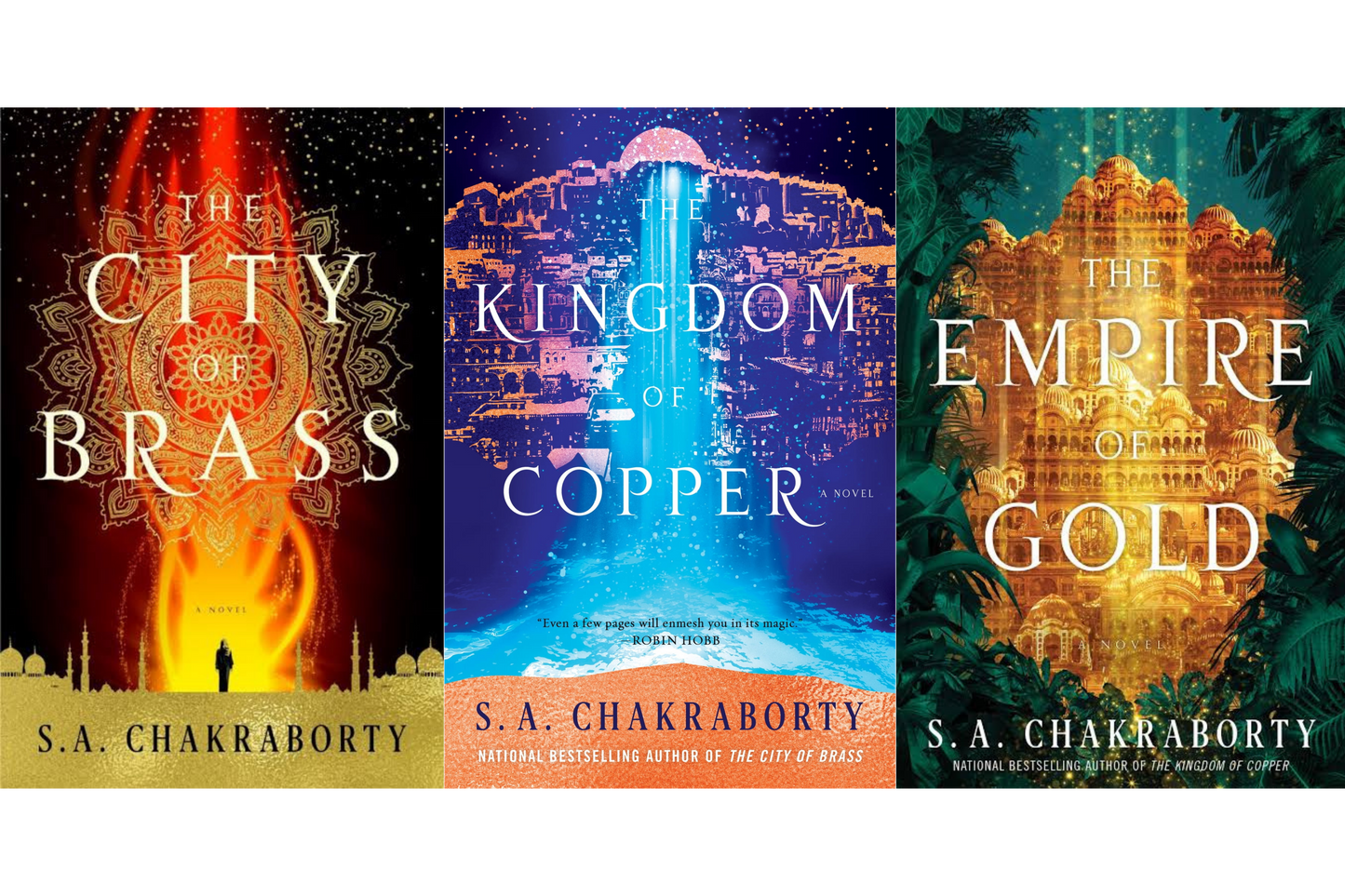 The Daevabad Trilogy Series by S.A. Chakraborty