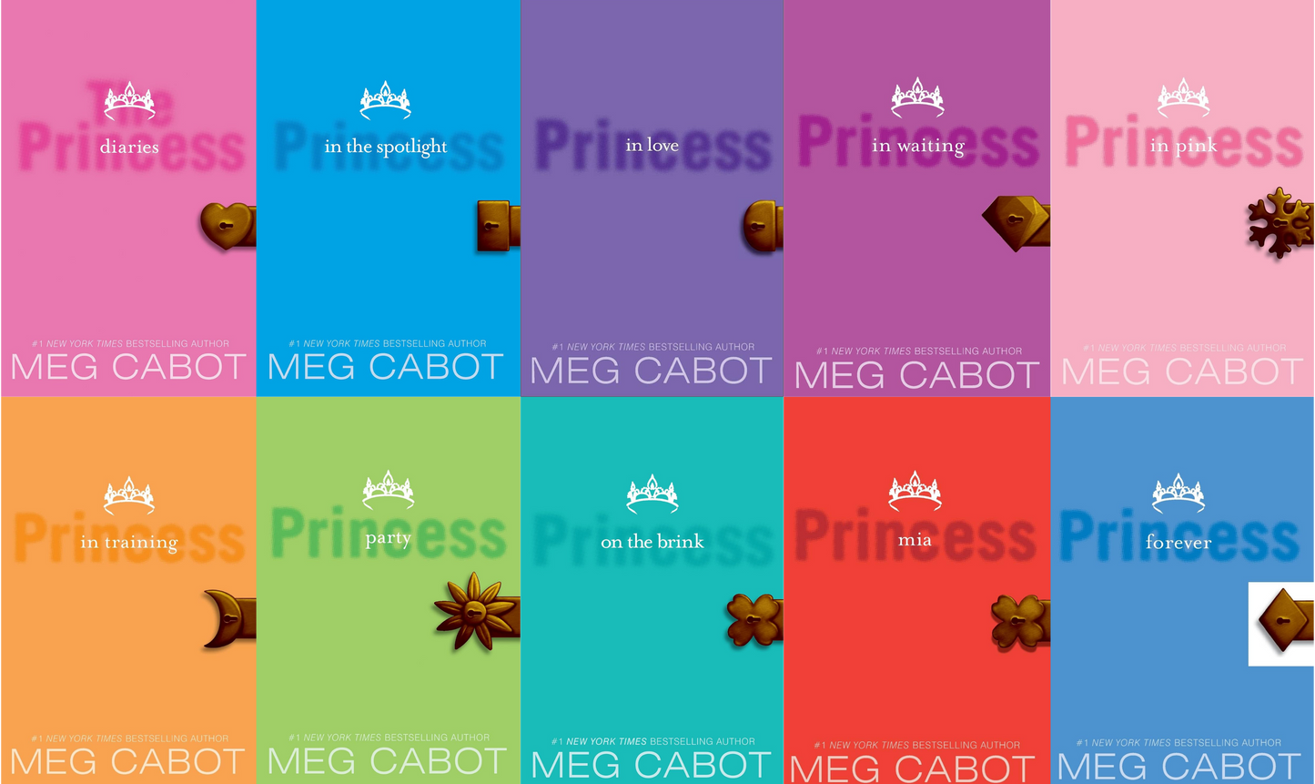 The Princess Diaries Series by Meg Cabot