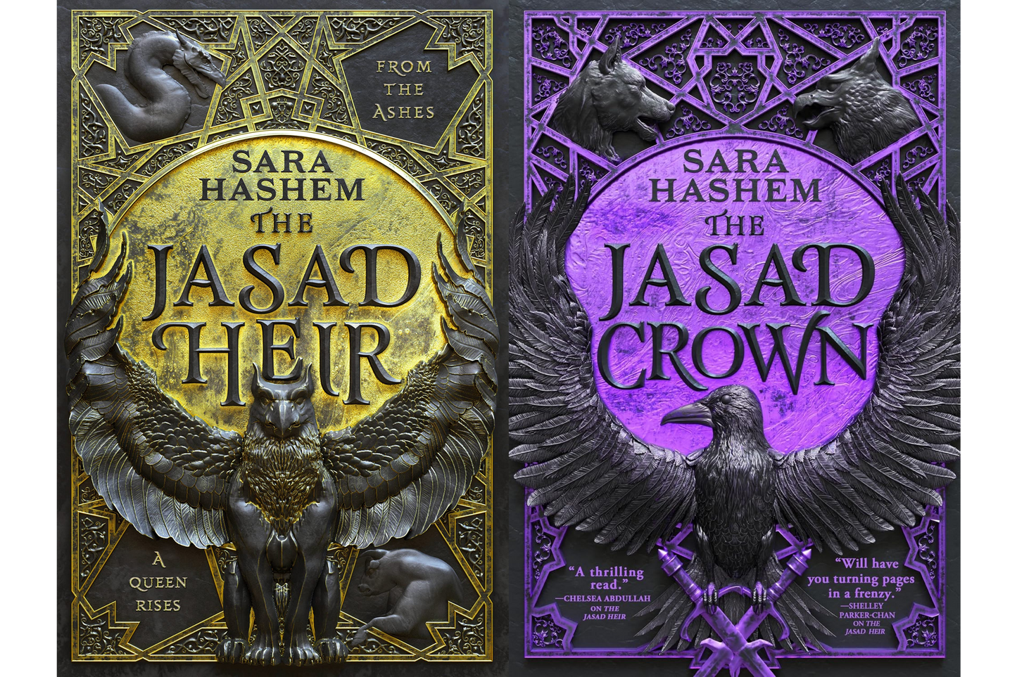 The Scorched Throne Duology Series by Sara Hashem