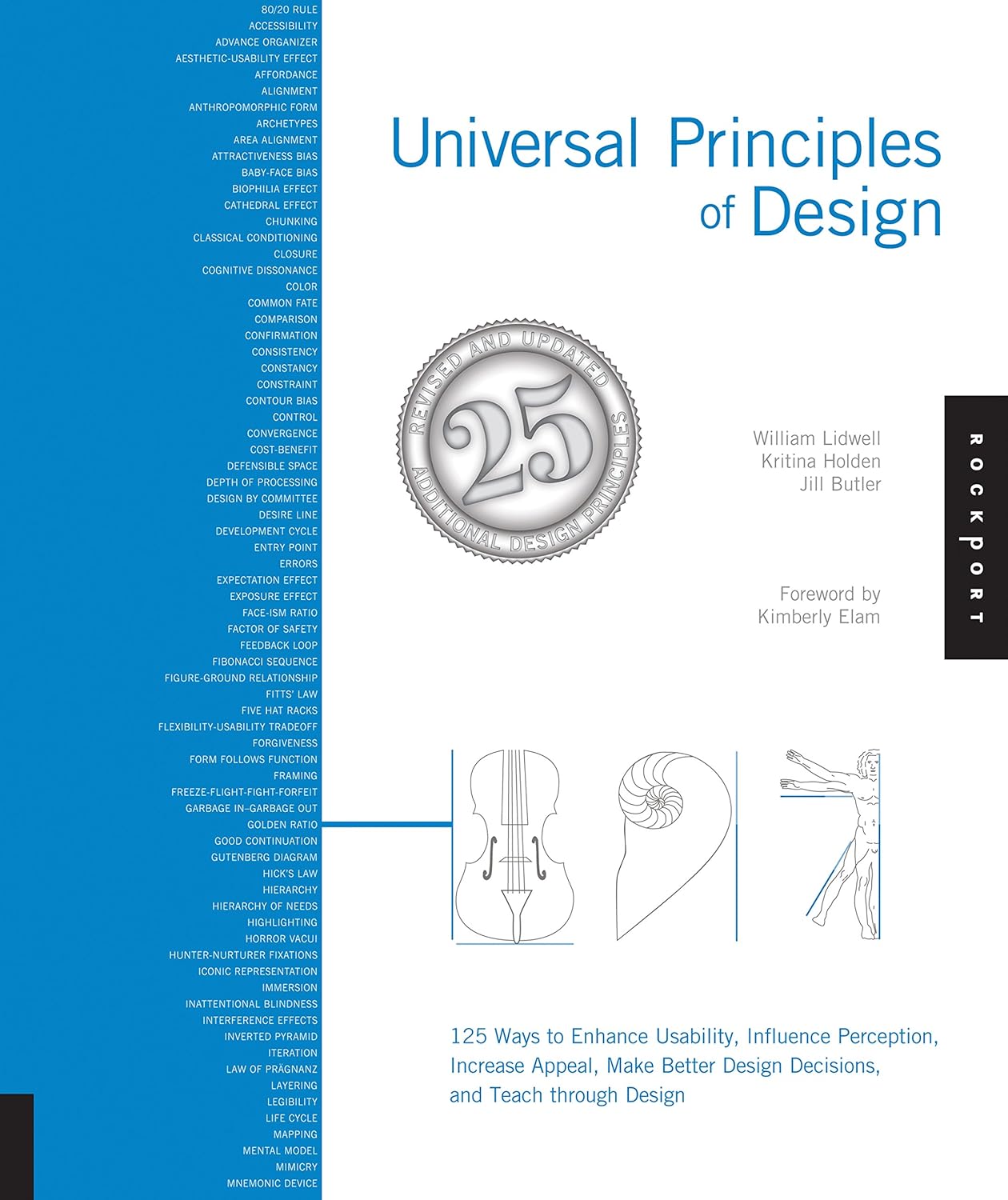 Universal Principles of Design by William Lidwell, Kritina Holden, Jill Butler