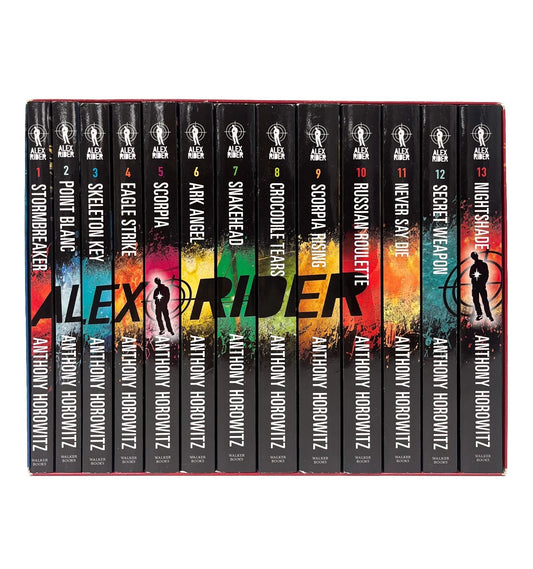 Alex Rider 13 Books Collection – Anthony Horowitz (Never Say Die)